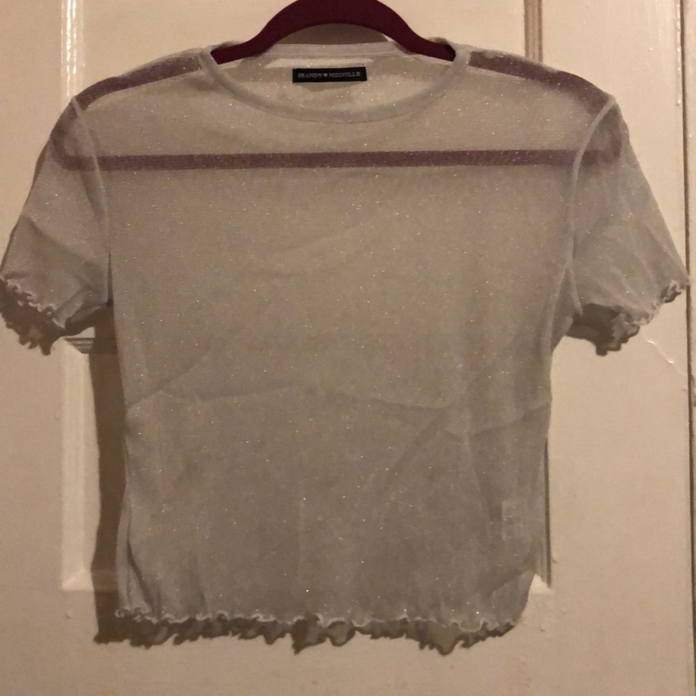 brandy Melville see through shirt!